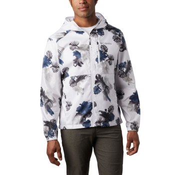 Columbia Jas Heren, Flash Forward Windbreaker Print Wit, 53WHBYENJ